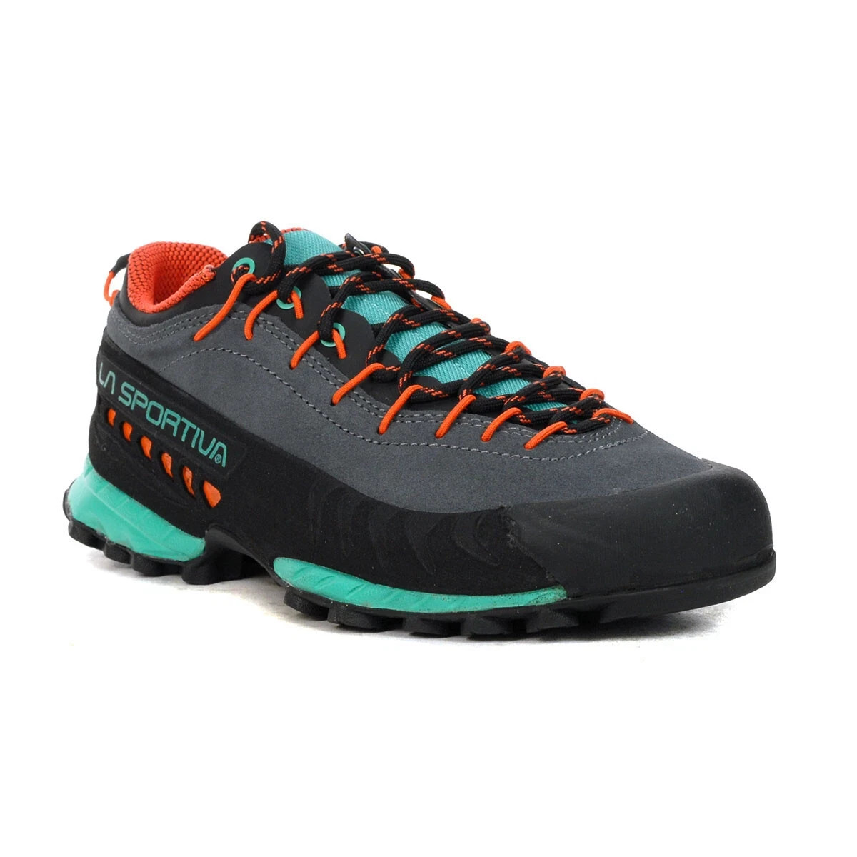 Zapatos de aproximación para mujer La Sportiva TX4 carbono/aqua