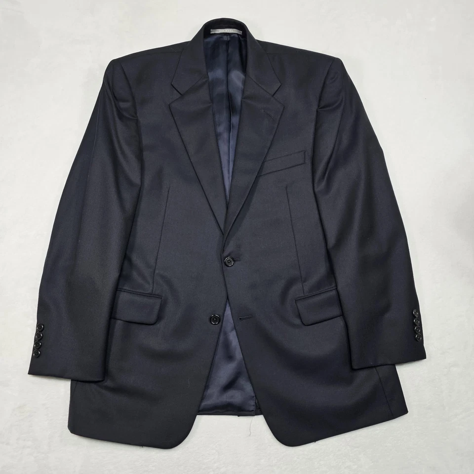 Traje Hickey Freeman Loro Piana Super 130's Para Hombre 40S Pantalones 34x28 Tasmania EE. UU. Foto 2 de 4