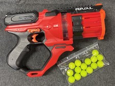 NERF Rival XX-1500 Roundhouse TEAM RED Blaster w/15Rds - TESTED/WORKING