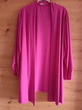 🩷 Kim & Co. Cardigan Jacke, Farbe: Fuchsja Pink, Größe XL🩷