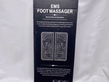 19 Level EMS Electric Foot Massager Pad Muscle Stimulator Blood Circulation Mat
