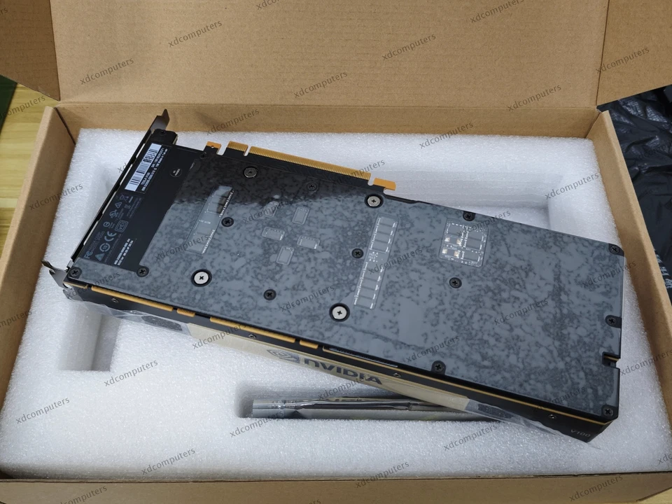 Original Nvidia Tesla V100 16GB GPU PCIE Accelerator Card Machine Learning AI - Image 2 of 4