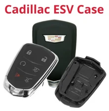 For  2015 - 2019 Cadillac ESV Escalade Smart Prox key fob Case Shell Cover