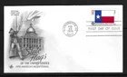 USA  SC # 1660 State Flags - Texas -  FDC . Artcraft Cachet