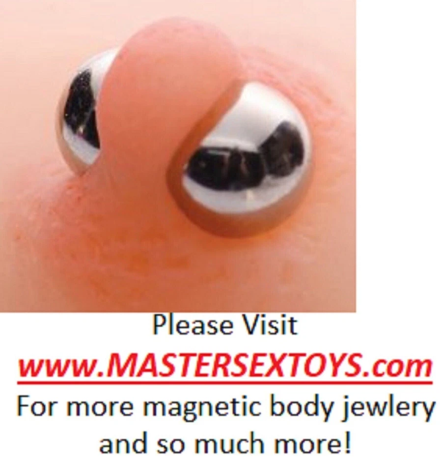 Magnus Magnetic Orbs Ultimate Set Clip para Pezón M F Genital 4 Pares XL y Regula Foto 3 de 4