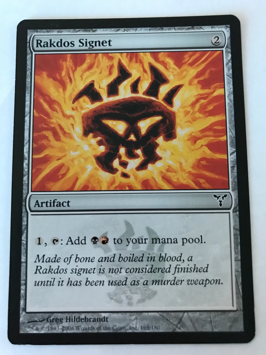 1x MTG - Rakdos Signet - Dissension - NM | eBay