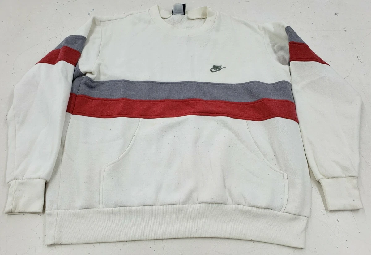 Nike stripe sweatshirt clearance