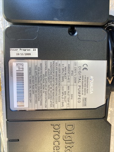 aqualisa digital processor 434100