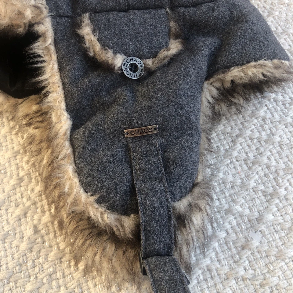 Chaos мужской шерсти шляпа траппер серый Дилан зимние ушные клапаны - Изображение 3 из 4