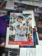 2022 Donruss Baseball Retro #266 Christian Yelich Milwaukee M18