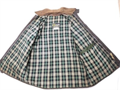 Barbour SOLWAY ZIPPER Oiled Jacket Coat olive green oiled cotton  