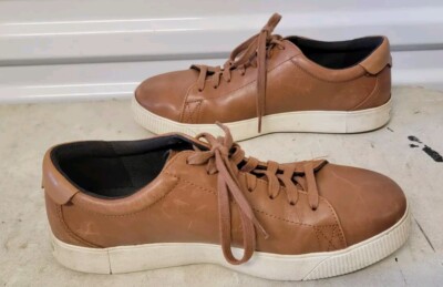 COLE HAAN GRAND 360 MENS BROWN LEATHER LACE UP CASUAL SHOES SIZE