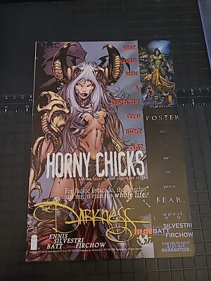 Horny Chicks The Darkness Top Cow Comic Print Ad 1997 7x10 Great To Frame