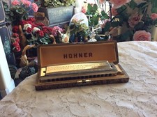 M. Hohner The 64 Chromonica 4 Chromatic Octaves Pro Model Germany Key C