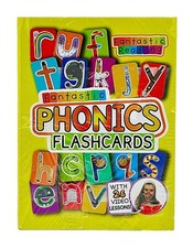 Phonics Flashcards w/ Interactive Video Lessons Children Educational Reading NEW