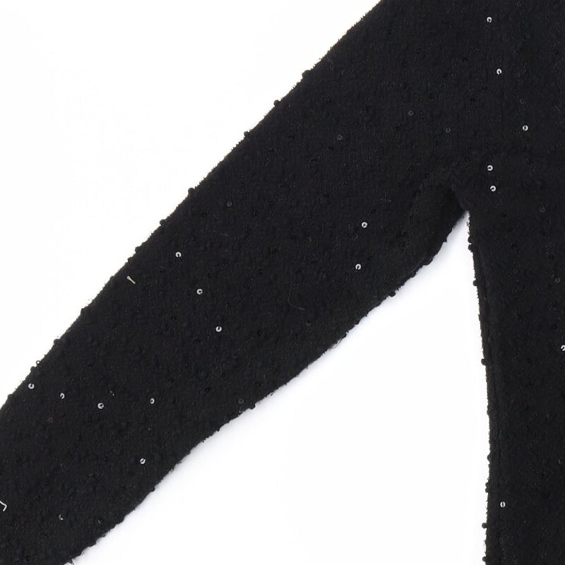 Select Womens Black Polyester Blend Cardigan Size… - image 11