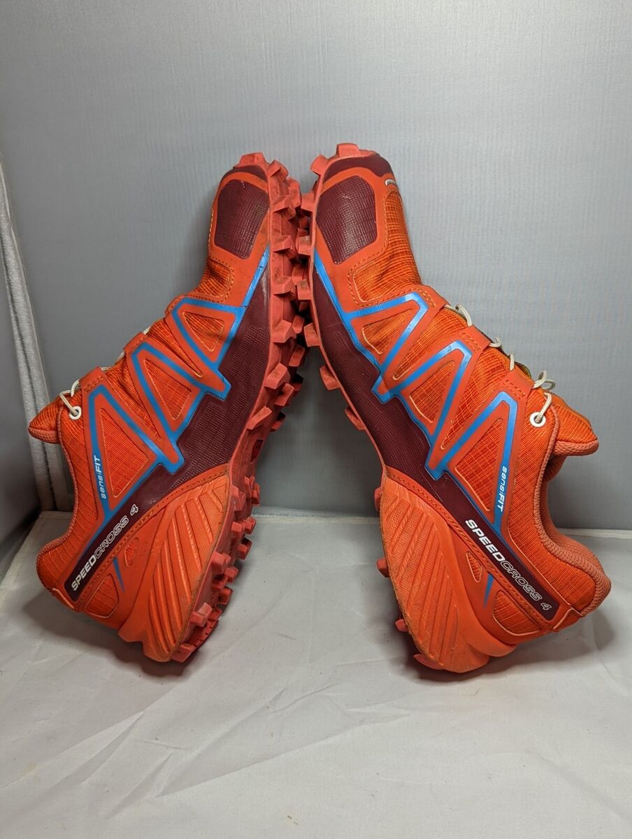 Salomon speed cross 4 Sensi Fit 187982 Orange Hiking Women Salomon speed cross 4 Sensi Fit 187982 Orange Hiking Women