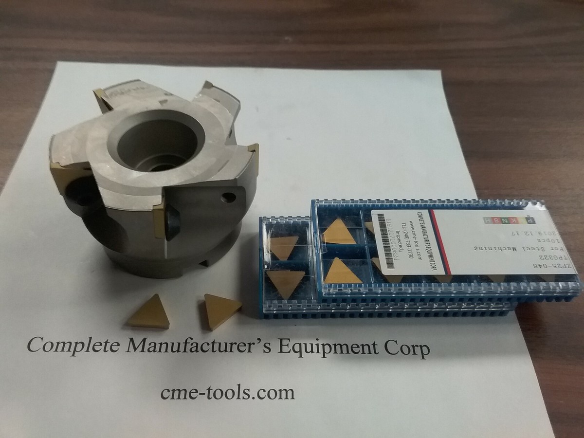 90-Degree Indexable Face Shell Mill - TPG322 Insert Style, 3" Diameter (#506-FMT-3) 2 thumbnail image