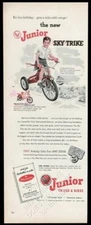 1954 AMF Junior Sky Trike tricycle vintage print ad