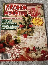 Magic Crochet April 1986 Number 41 Mother  s Day Special