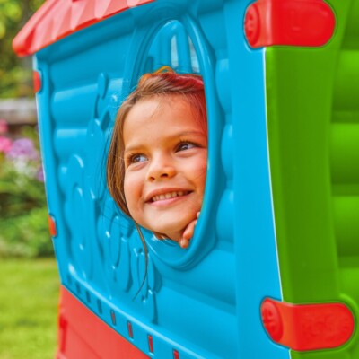 Palplay Plastic Dream Playhouse, House of Fun, Indoor and Outdoor