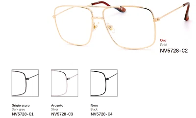 OCCHIALI DA LETTURA Graduati uomo donna custodia Certificati OFFERTA in Metallo