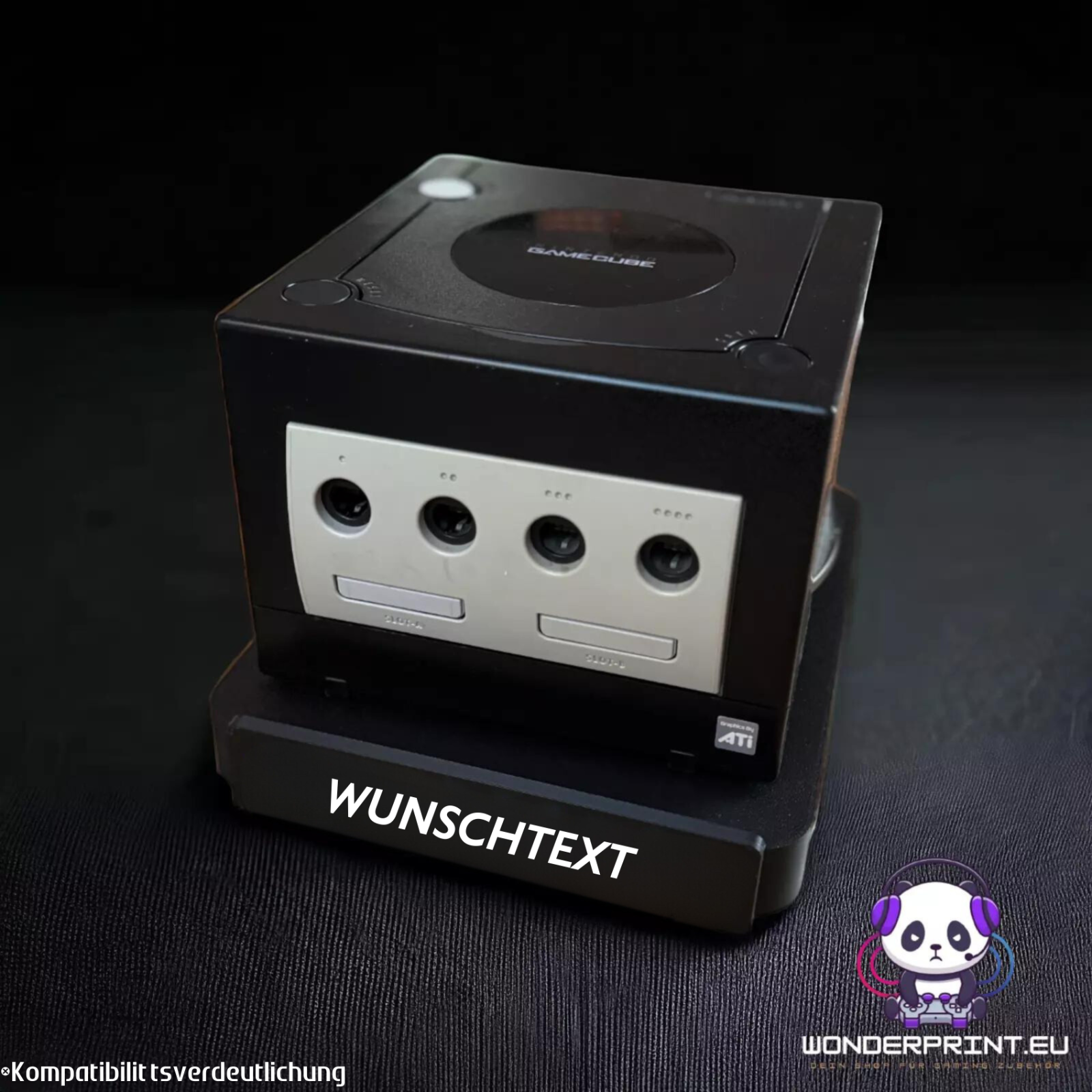 Halterung passend für Nintendo Gamecube Aufsteller Ständer Halter Stand Display