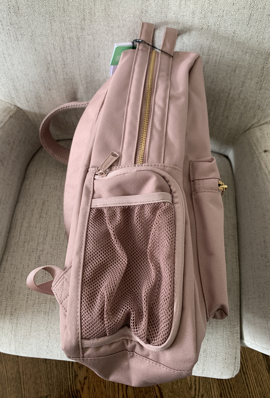 Herschel Nova Sprout Diaper Bag Backpack Changing Pad Rose Baby Shower