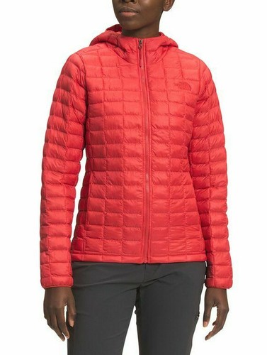 The North Face Women's Thermoball Eco Hoodie, Horizon Red Matte, Xs