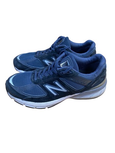 Zapatillas para mujer New Balance 990v5 azul marino talla US 8 UK 6 EUR 39 hechas en EE. UU. - Imagen 3 de 10