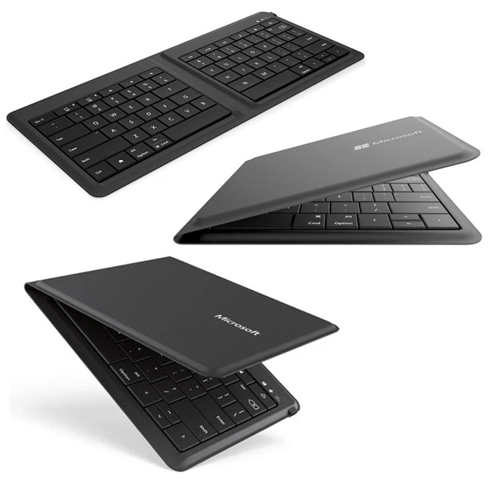 Microsoft Universal Foldable Keyboard Portable Wireless Bluetooth Black-QWERTY - Bild 3 von 4