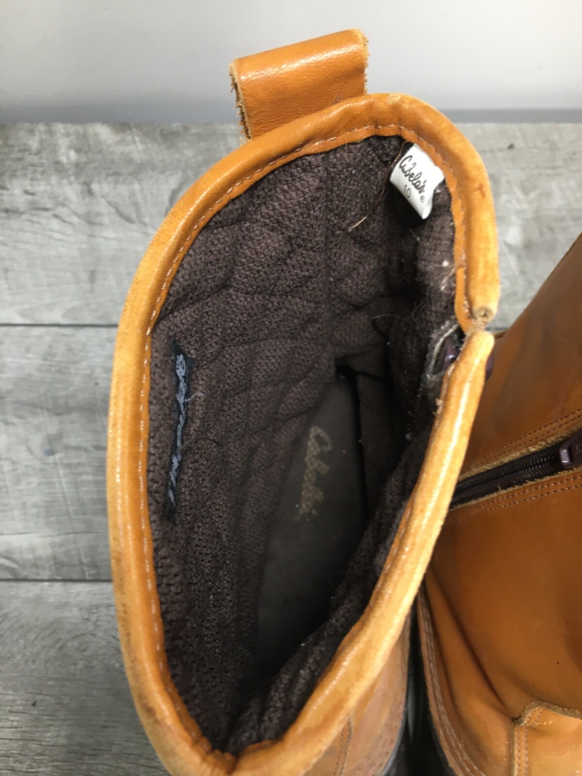 Cabela’s Leather Work Mens Duck Hunting Soft Toe Bird… Gem