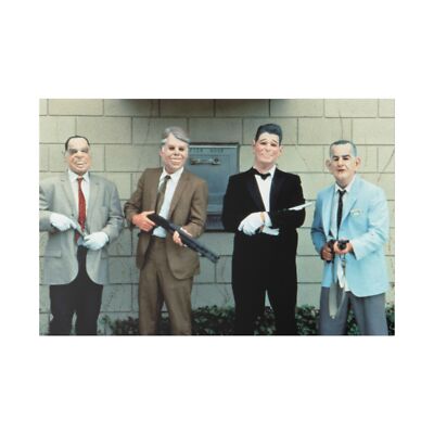 Point Break Canvas Wall Print ''Point Break Legends: The Four Dead Presidents''