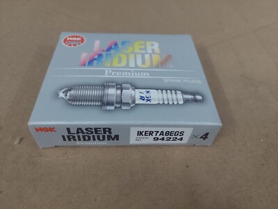 4x NGK 94224 Zündkerze IKER7A8EGS Laser Iridium für VW SEAT SKODA AUDI