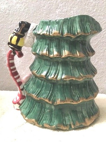 Santa Claus Ceramic Pitcher, Free Shipping - Picture 5 of 11