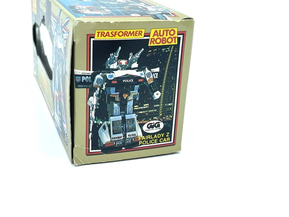 Takara Diaclone Police Car Fairlady Z Car Robot No.13 Real Robo 1980  # CQ - Image 3 of 4