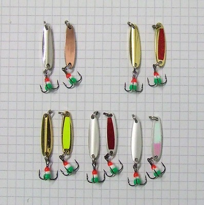 Zocker AIS-25 2,8g Vertikal-Jig m Diamond Eye Drilling Pilker Blinker Eisangeln