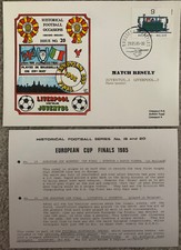 LIVERPOOL V JUVENTUS EUROPEAN CUP FINAL 1985 DAWN FIRST DAY COVER