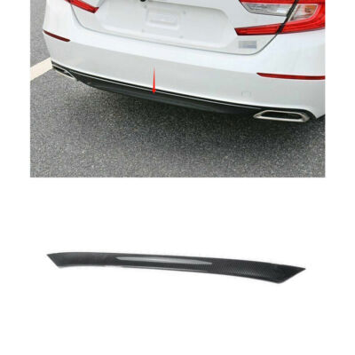 carbon fibre Rear Bumper Strip Protector Cover Trim For Honda Accord 2018-2022