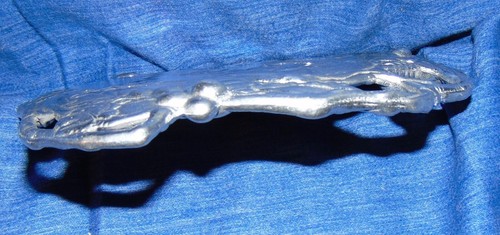 ARTHUR COURT RABBIT & GRAPES DESIGN ALUMINUM HOLLOWWARE TRAY SILVER 1997 NOS - Picture 11 of 14