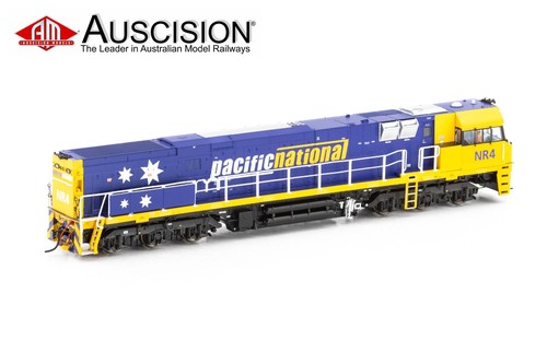 Auscision (NR-37) NR4 Pacific National (4 Stars) - Blue/Yellow - HO Scale - Picture 2 of 2