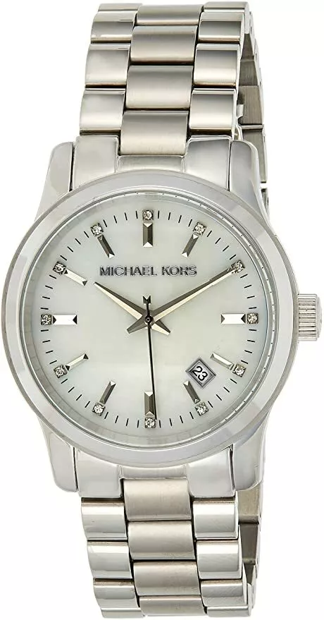 Small silver clearance michael kors watch