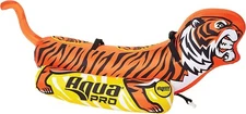 Aqua Leisure Aqua Pro 96" Two Person Tiger Towable Covered Inflatable Tube NIB