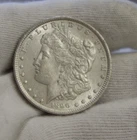 1890 US Morgan Silver Dollar $1 Nice AU