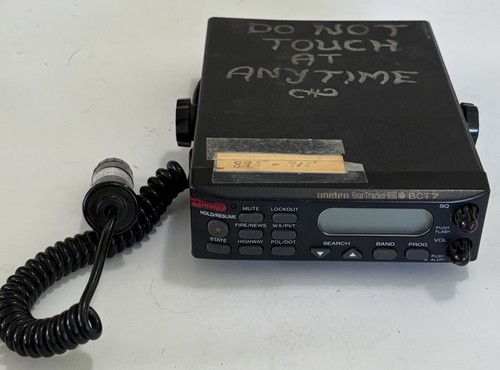 Uniden Bearcat BCT7 BearTracker 800 Police Fire Scanner 100 Channel