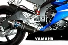 Y081080CR - exhaust terminal Termignoni ROUND carbon Yamaha R6 (06-16)