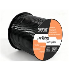 16/2 Low Voltage Landscape Wire, 16 Gauge 2 Conductor 250 Feet, Low Voltage Wire