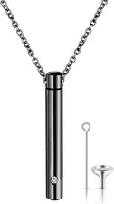YOUFENG Urn Necklaces for Ashes Urns for Human Ashes Memorial Cremation Urn Lock
