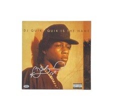 DJ Quik Quik Is The Name Autographed Vinyl Album PSA DNA Signed Rap Hip Hop 🔥