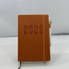 2026 Tagesplaner Notizbuch 400 Seiten eine Seite/Tag Organizer Journal & Gelstift